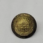 SCOVILL STATE MILITA SEAL OF CONNECTICUT POST CIVIL WAR ERA UNION UNIFORM BUTTON