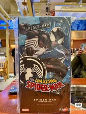 In Stock Hot Toys HS04 Marvel Comics Spider-Man Symbiote Suit 1 6 Scale Figure