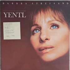 Barbra Streisand Yentl Soundtrack Vinyl Record LP VG+/VG CBS86302 1983