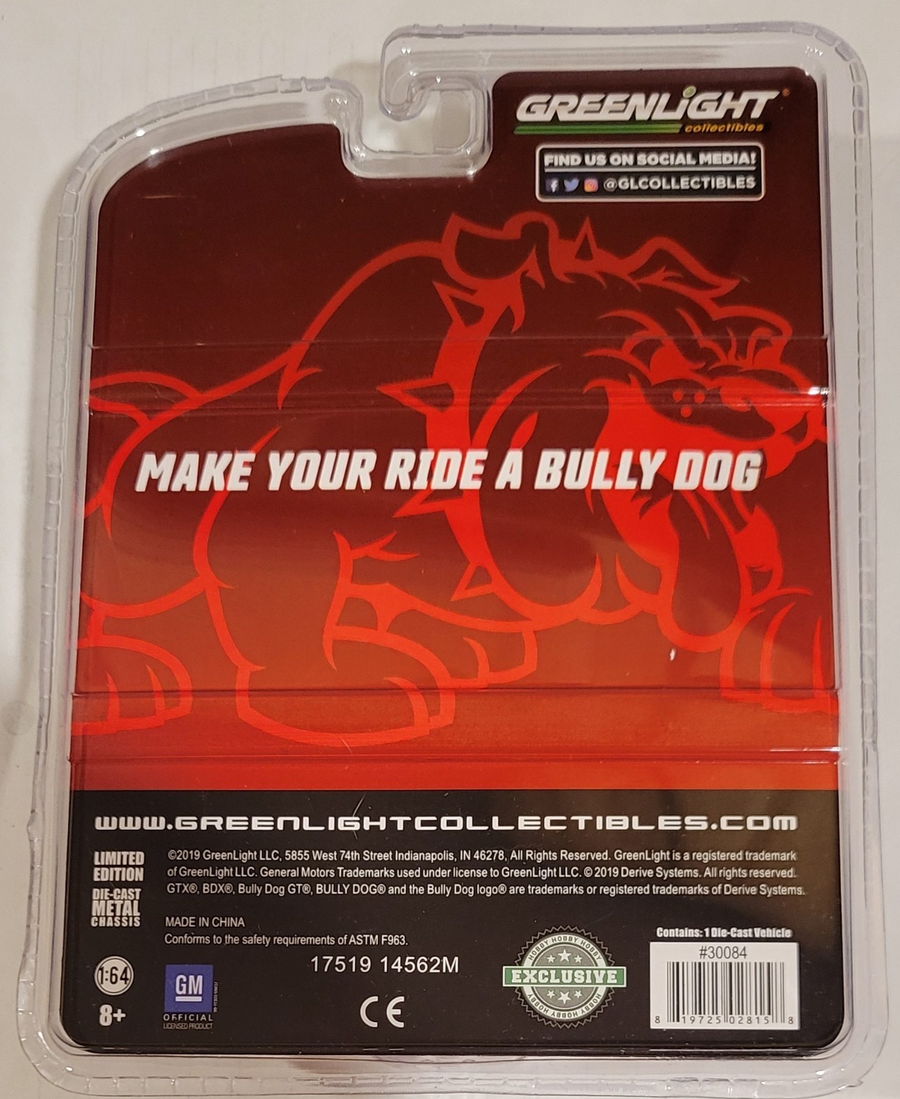 Greenlight 2018 Chevrolet Silverado Bully Dog 1/64