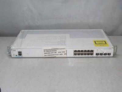 Cisco CBS350-24T-4G 24-Port Gigabit L3 Managed Switch 4x SFP