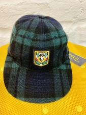 Polo Ralph Lauren Vintage 90 s Laurel Uni Crest Patch Cap Wool Hat Stadium New