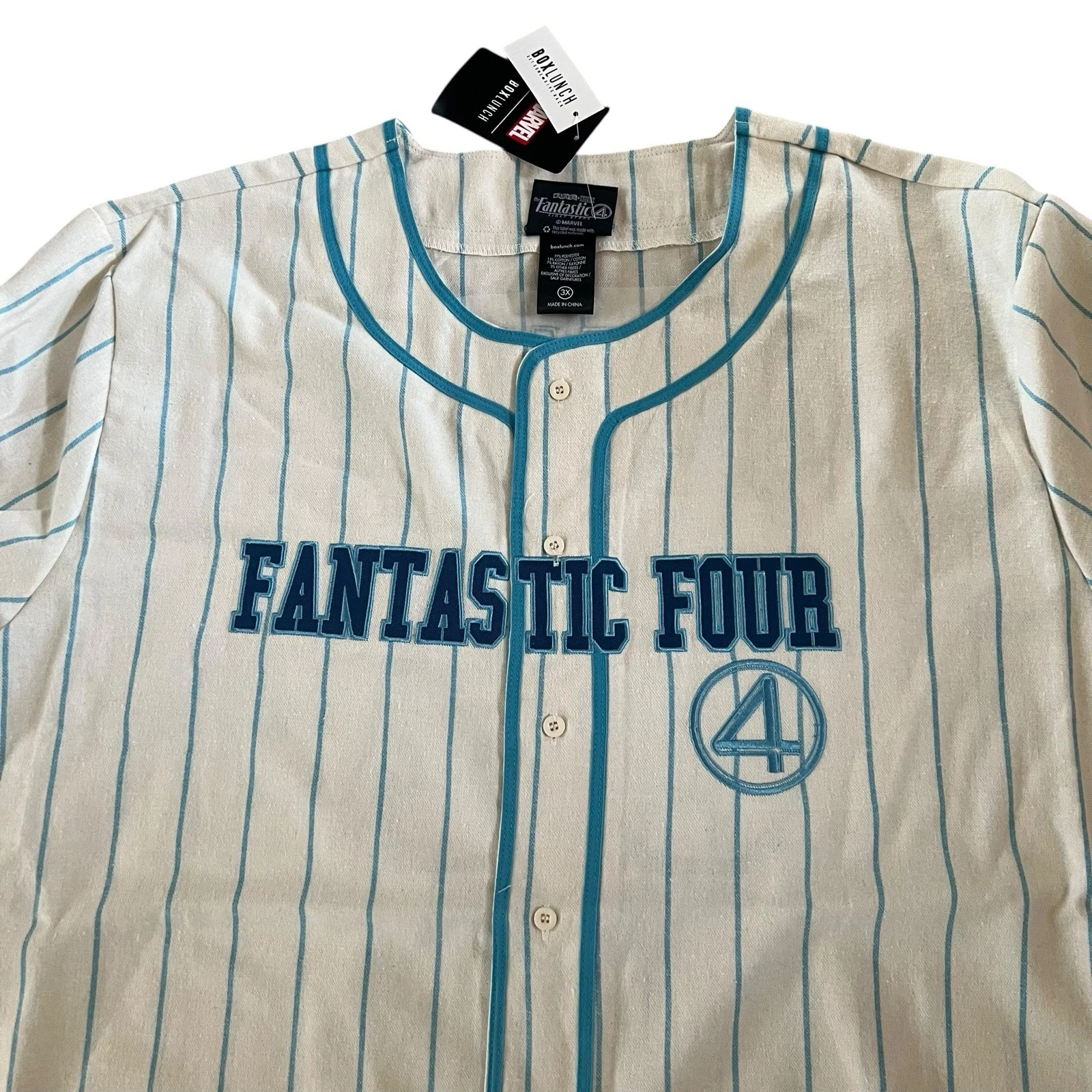 Marvel The Fantastic Four: First Steps Baseball Jersey
