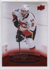 2015-16 Upper Deck GTS Overtime Rookies Red Foil 72/99 Mark Giordano #147 z6b