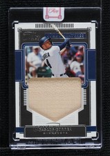 2022 Panini Three and Two Jumbo Swatches 44/99 Carlos Correa #JS-CC 15rv