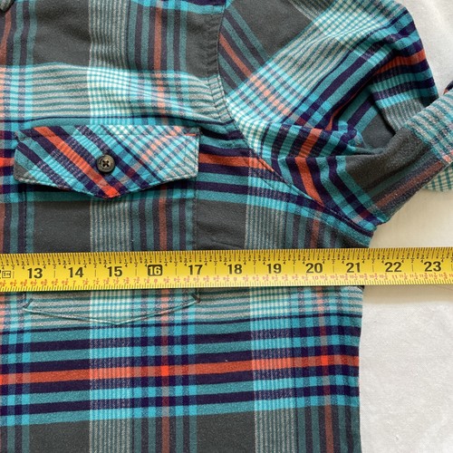 LL Bean Plaid Elasterell-P w/Sorona Button Up Womens Large Shirt Excellent - 第 5/7 張圖片