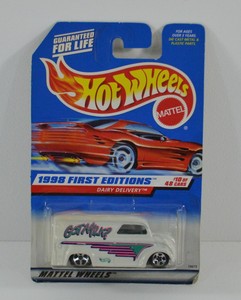 hot wheels 1998 first editions dairy delivery
