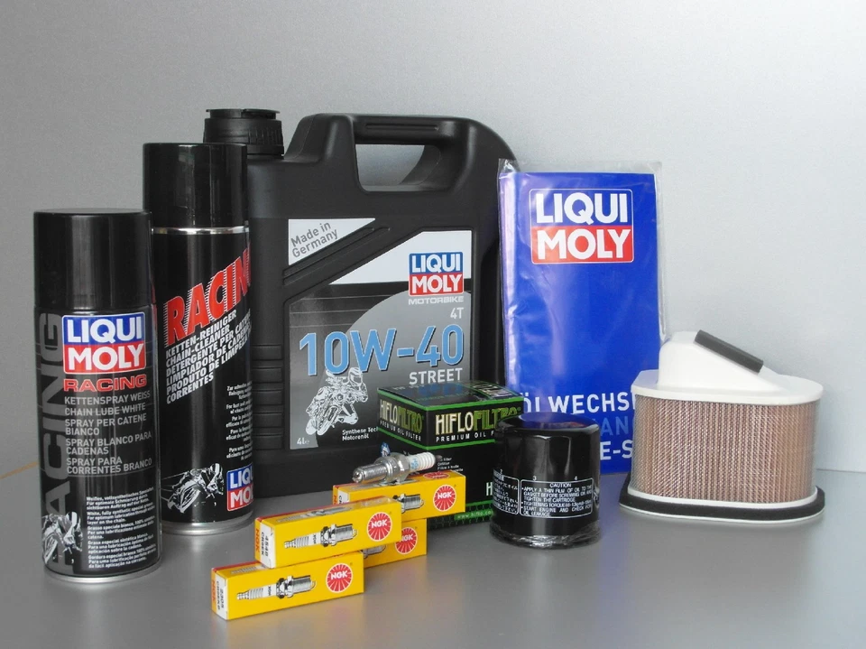 Kit de Maintenance - Kawasaki Z750 Année 07-10 ZR750, Filtre, Bougie, la Graisse - Photo 1/1