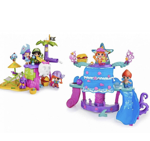 Pinypon The Island Magic Of Piratas And Siren Includes Figures
