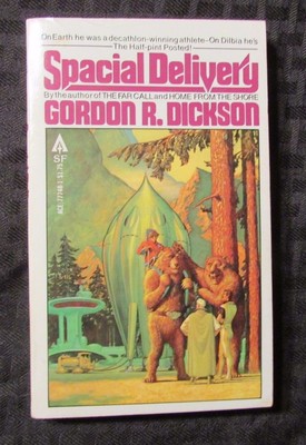 1979 SPACIAL DELIVERY by Gordon R Dickson ACE Paperback VF-