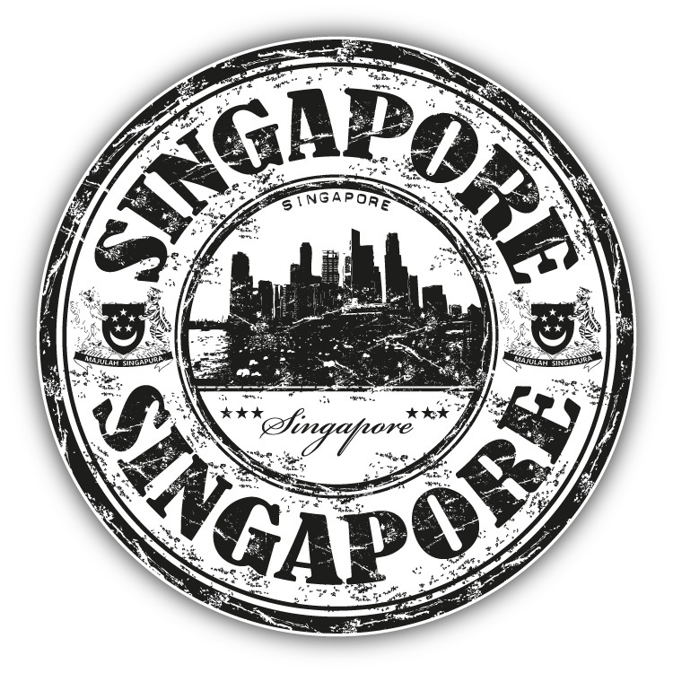 Passport Stamps Vinyl Waterproof Decal - 5 Inch Weatherproof Sticker For Cars, Laptops & Windows