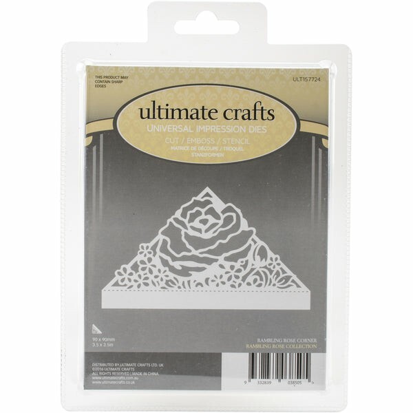 Ultimate Crafts RAMBLING ROSE CORNER       1 die