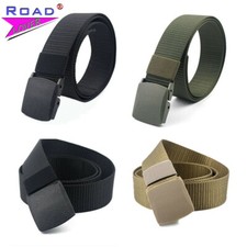 Men's Outdoor Sports Military Tactical Nylon Waistband Canvas Web Belt Dazzling