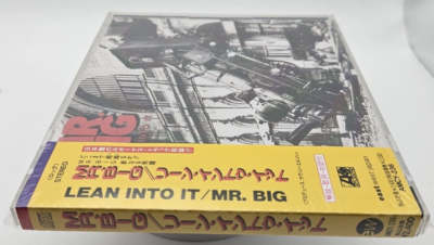 MR. BIG SEALED Lean Into It Japan 1st Edition CD AMCY 236 w/OBI