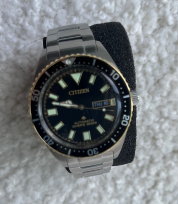 Citizen – Promaster Diver Automatic Men's Watch Black Dial NY0125