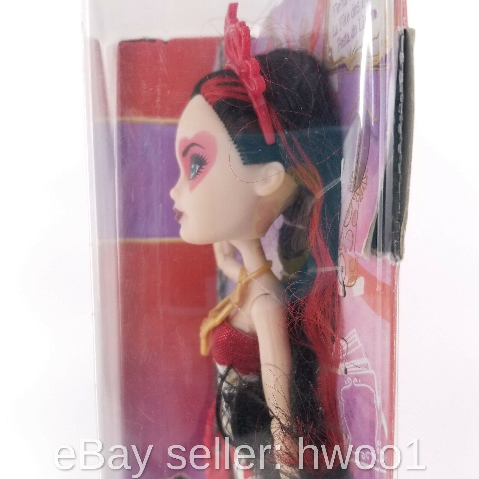 Boneca Lizzie Hearts, Brinquedo Mattel Nunca Usado 18310549