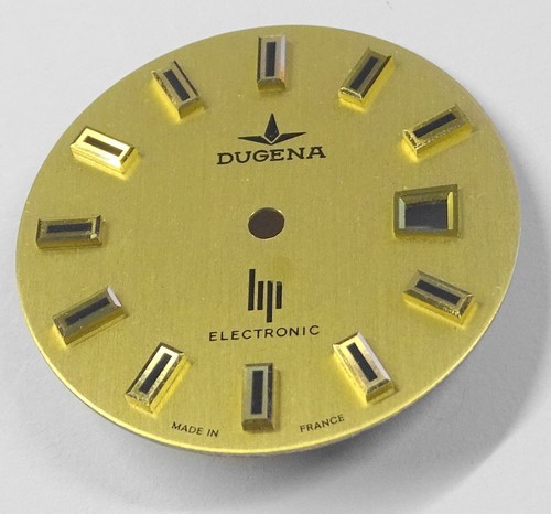 CADRAN D'ORIGINE STOCK LIP 1970 MONTRE DAUPHINE GRIS
