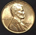 1956-D 1C Lincoln Wheat Cent Brilliant Uncirculated 24ua0813-4
