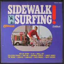 CHALLENGERS: sidewalk surfing! GNP 12" LP 33 RPM