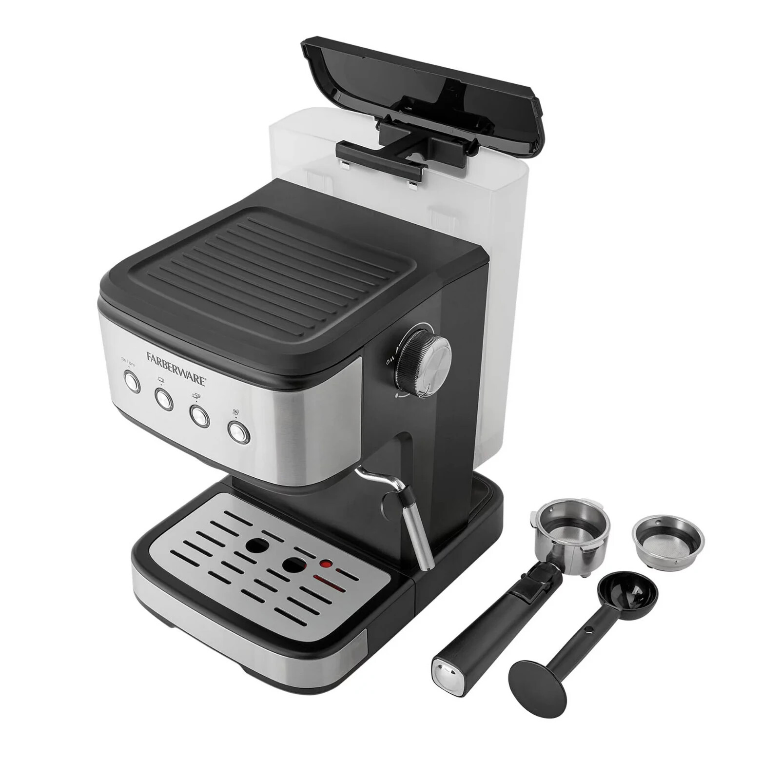 NIB Farberware 20-Bar Espresso Maker-espresso shots, lattes, cappuccino Frothing