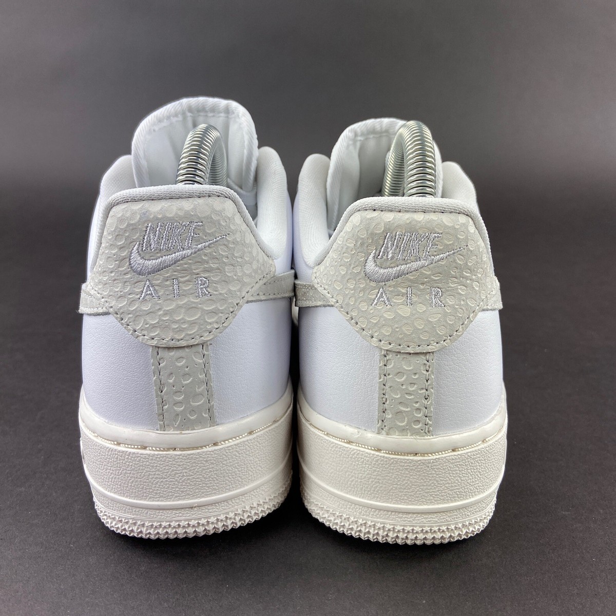 Nike By You Women's Air Force 1 Low White Athletic Shoes