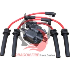 Power Pack Ignition Coil Pack & Spark Plug Wire 2002-2008 Mini Cooper S 1.6L L4