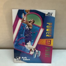 2020-21 Rudy Gobert Donruss Basketball Power in the Paint Insert #1 Utah Jazz