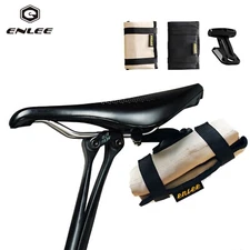 ENLEE Foldable Bike Rear Saddle Bag Bicycle Seatpost Bike Storage Pouch Portable