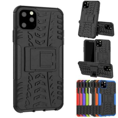  Robuste robuste Hülle Abdeckung mit Ständer für iPhone 14 13 Pro Max 12 11 XR SE 7 8+