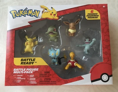 Pokemon battle figure multi pack - 6 figurines - Photo 1/2