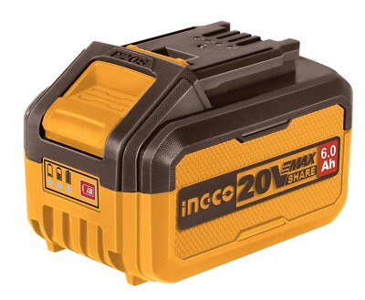 INGCO 6,0Ah Akku mit Betriebsanzeige Lithium-Ionen 20V P20S - PORTOANLEITUNG