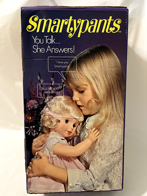 Smarty Pants Talking Baby Doll Topper Toys 1827-0011 NIB 1971