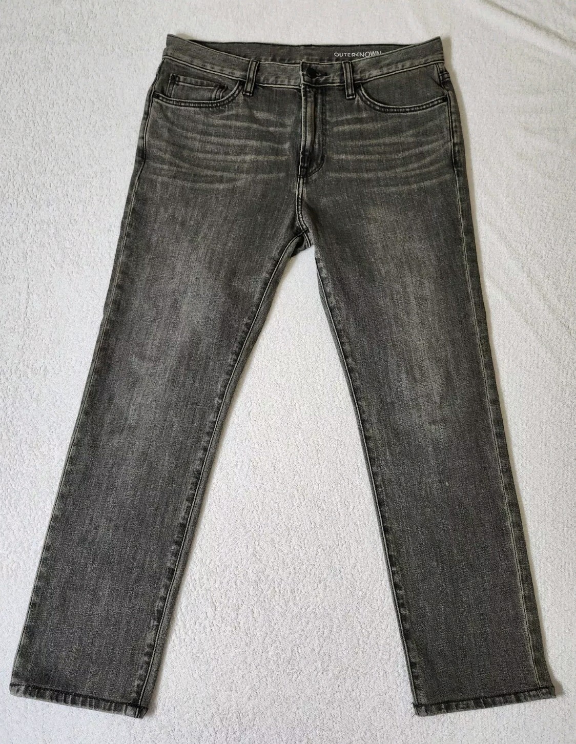 Outerknown Sea Jeans Ambassador Slim 32x30 Fits 33x28 Faded Black Organic Cotton eBay