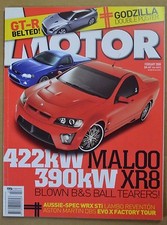 Motor Feb 2008 WP HSV Maloo R8  Ford Falcon XR8 Ute Nissan GT-R Mondeo XR5 