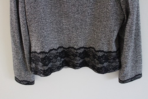 VTG Neiman Marcus Exclusive 2 Piece Grey Skirt & Jacket Suit Set Size 18 - Picture 20 of 20