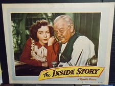 Lobby Card 1948 INSIDE STORY Charles Winninger Marsha Hunt great CU comedy
