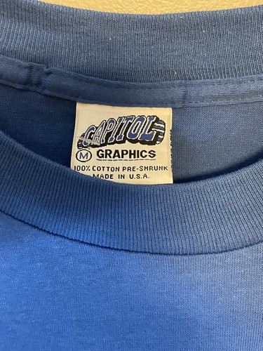 Vintage 90’s Capitol Graphics Kentucky Wildcats Basketball College T Shirt M New - Picture 2 of 8