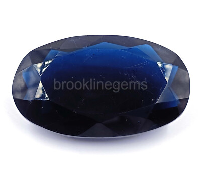 Lab-Created Blue Topaz 232.30 Ct Oval Shape Certified Loose Gemstone 5ARS