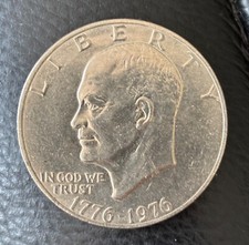 1776-1976 Eisenhower Liberty Bell Moon 1 Dollar US Bicentennial Coin Collectors!