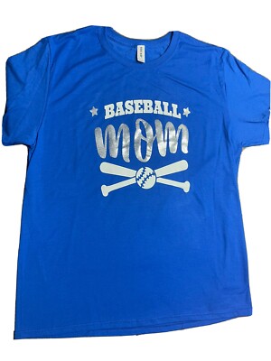 women t-shirt Baseball Mom Homemade