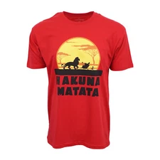 DISNEY THE LION KING HAKUNA MATATA MENS T SHIRT 