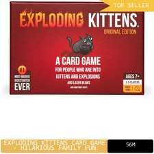 Exploding Kittens Original Game - Funny Card ...