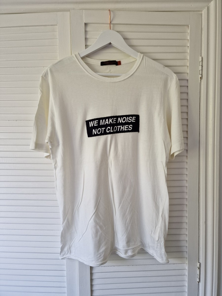 UNDERCOVER WE MAKE NOISE NOT CLOTHESリング Undercover SS05 Arts n Crafts 'We Make Noise Not Clothes' T-Shirt