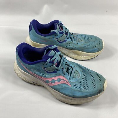 Saucony Womens Guide 15 S10684-91 Blue Running Shoes
