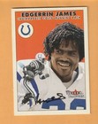 Edgerrin James Indianapolis Colts 2000 Fleer Tradition #186 Miami Hurricanes 9R