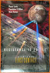 Plakat Us Army Star Trek First Contact Jonathan Frakes Patrick Stewart Ebay