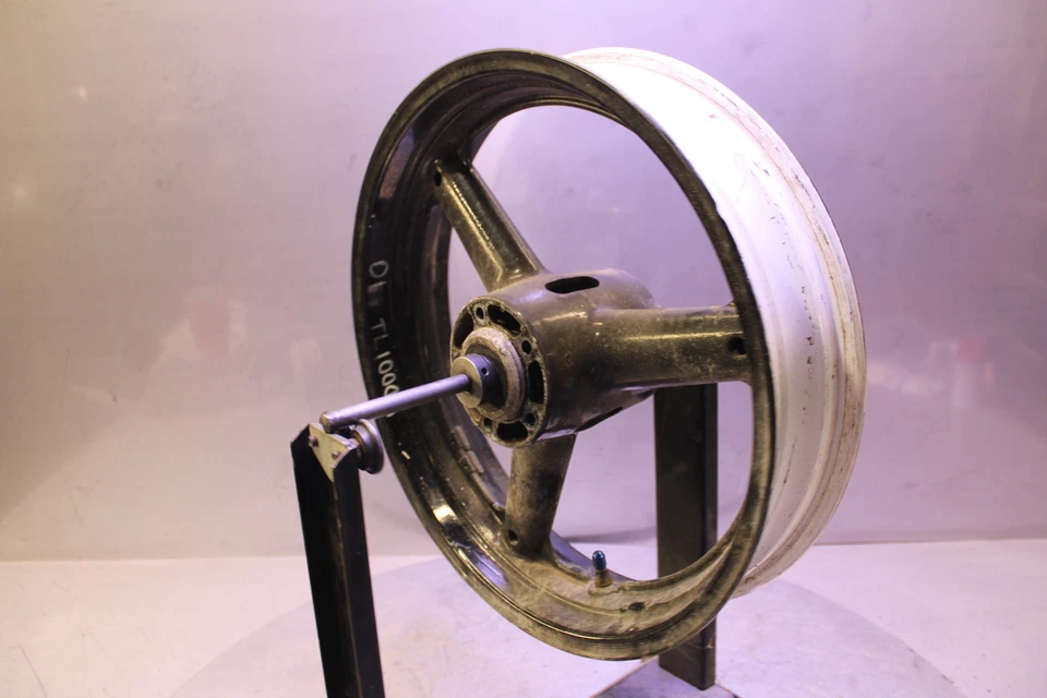 98-03 Suzuki TL1000R TLR Front Wheel Rim Straight Foto 2 de 4