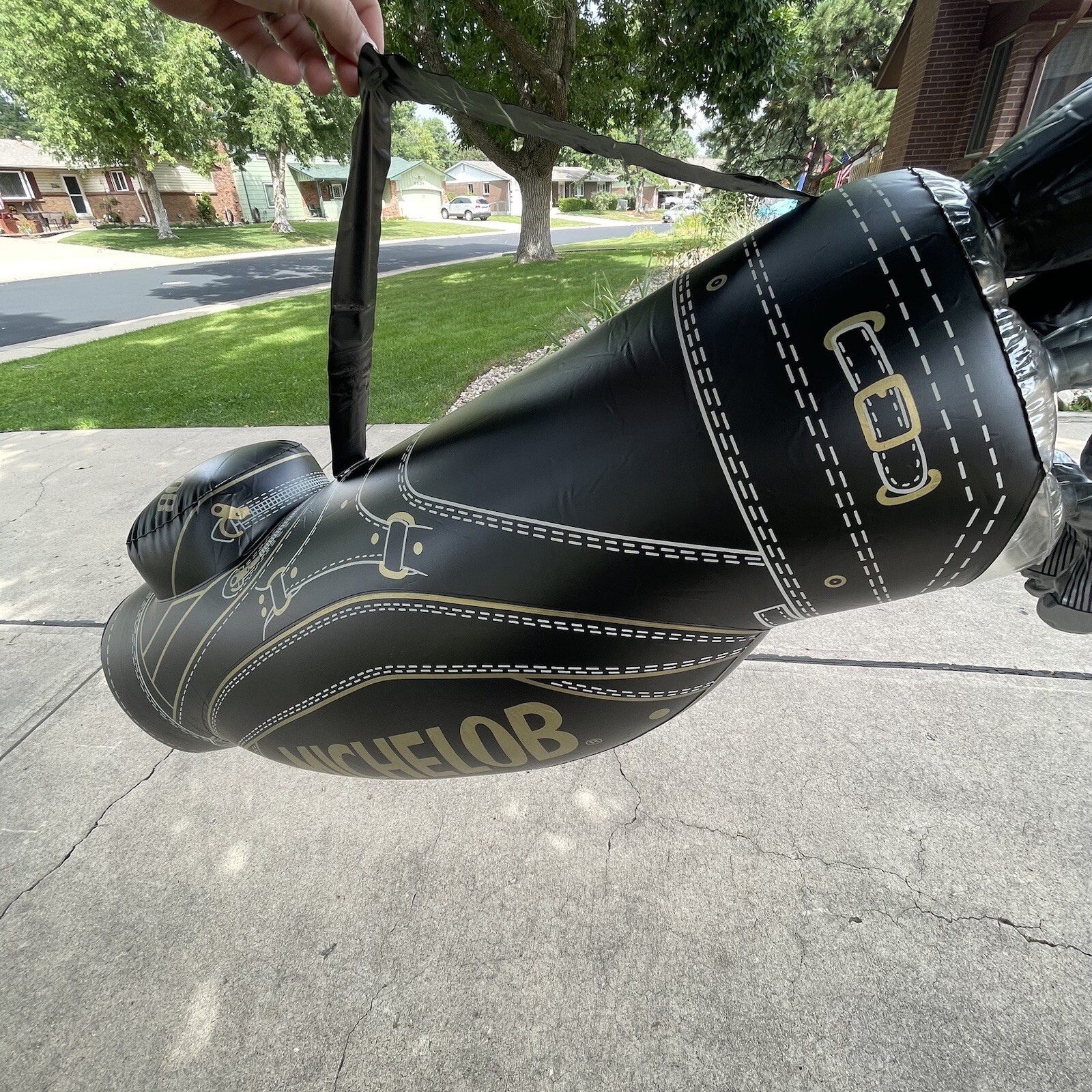 Inflatable MICHELOB Beer GOLF BAG Bar PROMO Advertising Blow Up 3D 42" Tall EUC eBay