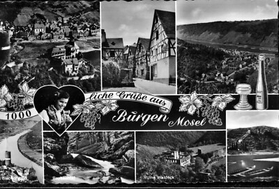 1000 warm greetings from castles/Moselle