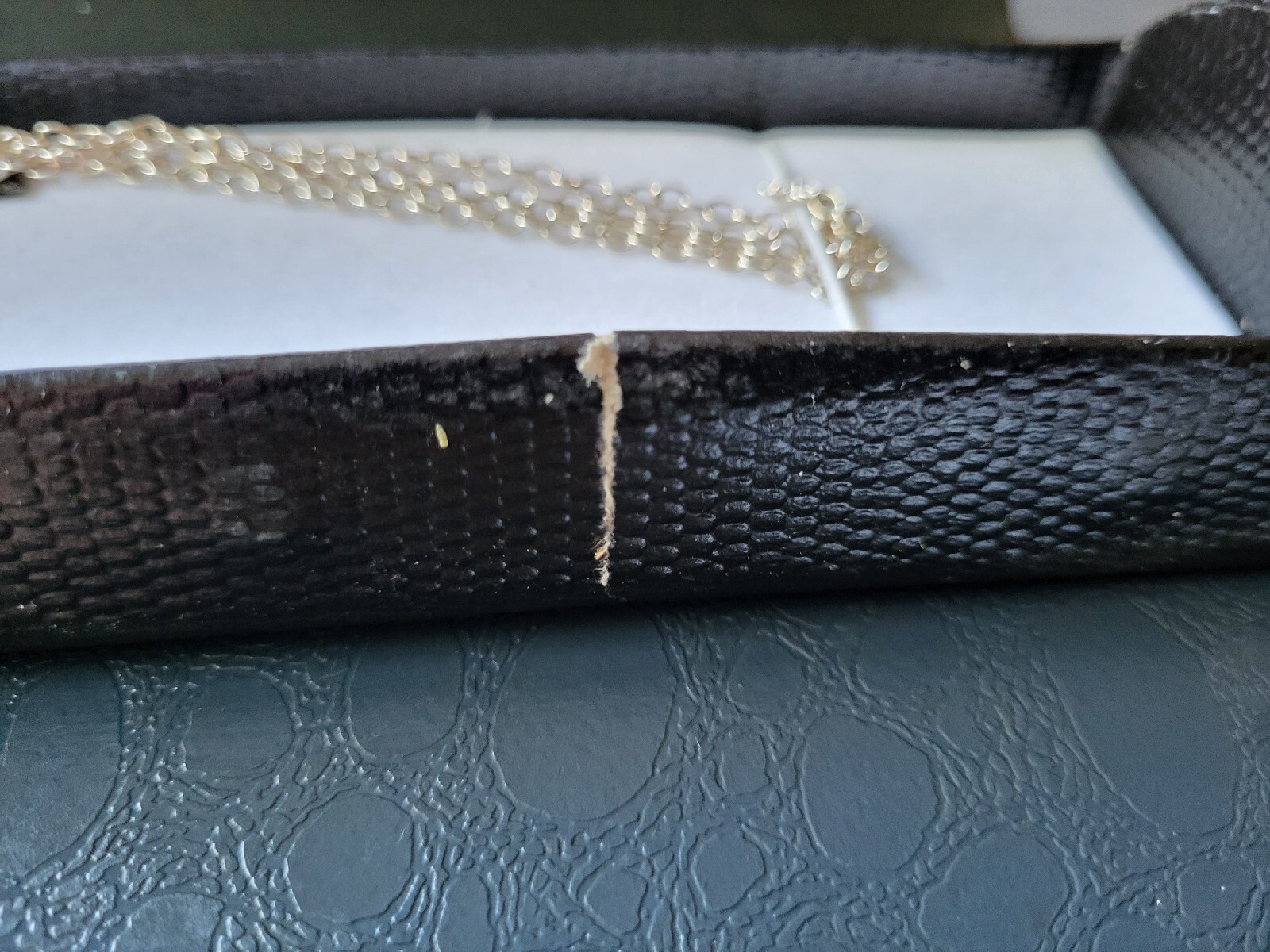 Warren James Ladies Silver Necklace, 925 Silver Italy + box, in good